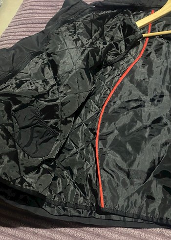 Siyah Erkek  motorcu montu ıc yelek çıkıyor solma leke yok - Görsel 9