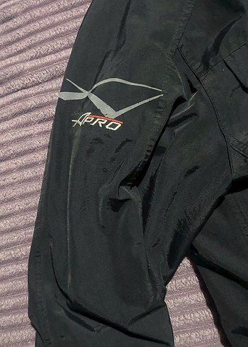 Siyah Erkek  motorcu montu ıc yelek çıkıyor solma leke yok - Görsel 4