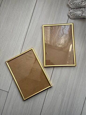 Fotoğraf çerçevesi gold