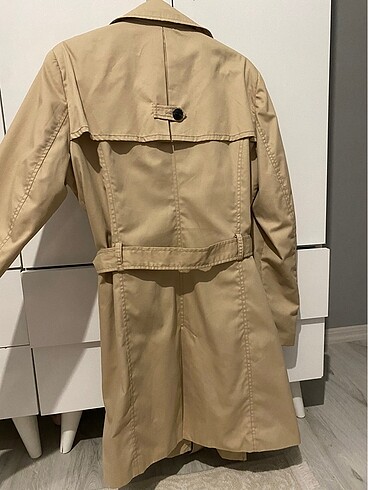 l Beden camel Renk Stradivarius trençkot