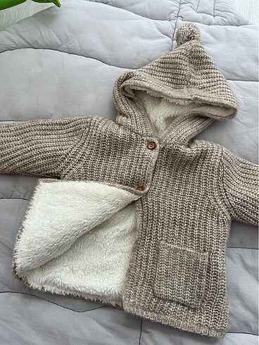 Zara Zara bebek kürklü mont hırka