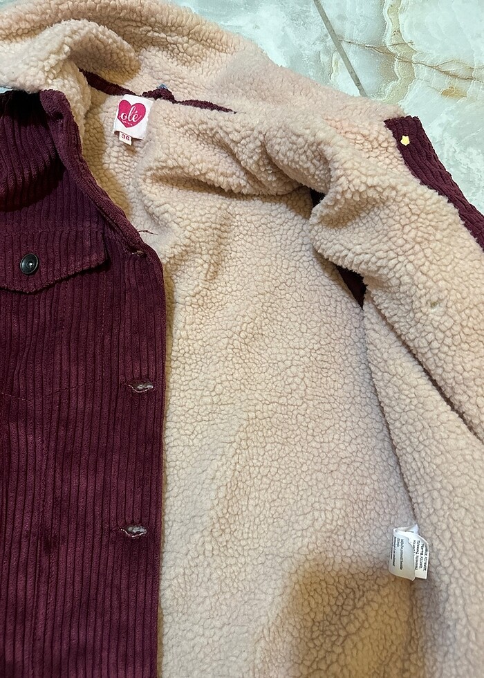 İci yunlu kurklu ceket - Görsel 3