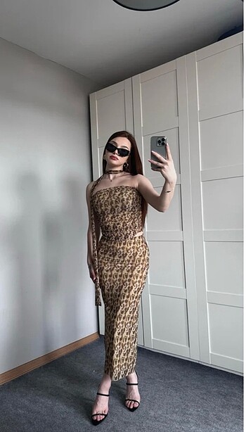Leopar etek takım