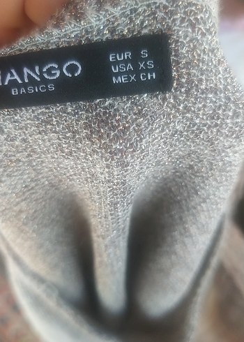 s Beden Gri Örgü Kadın Bisiklet Yaka Kazak