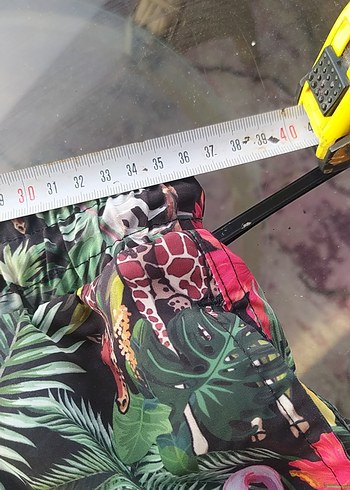 Renkli Desenli Erkek Mini Şort Mayo bay bayan - Görsel 4