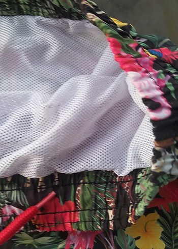 Renkli Desenli Erkek Mini Şort Mayo bay bayan - Görsel 3