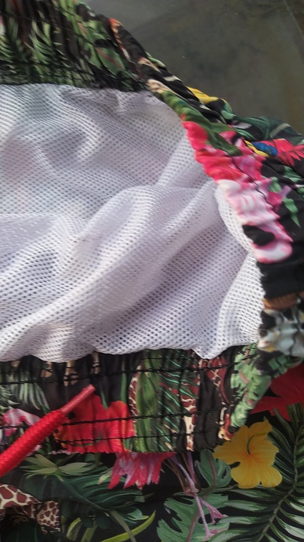 Renkli Desenli Erkek Mini Şort Mayo bay bayan - Görsel 3