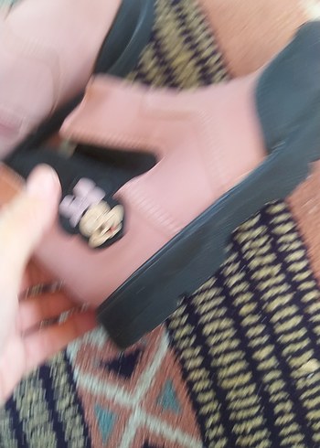 LC Waikiki Kız Çocuk Pembe Lastik Botlar Minnie İşlemeli