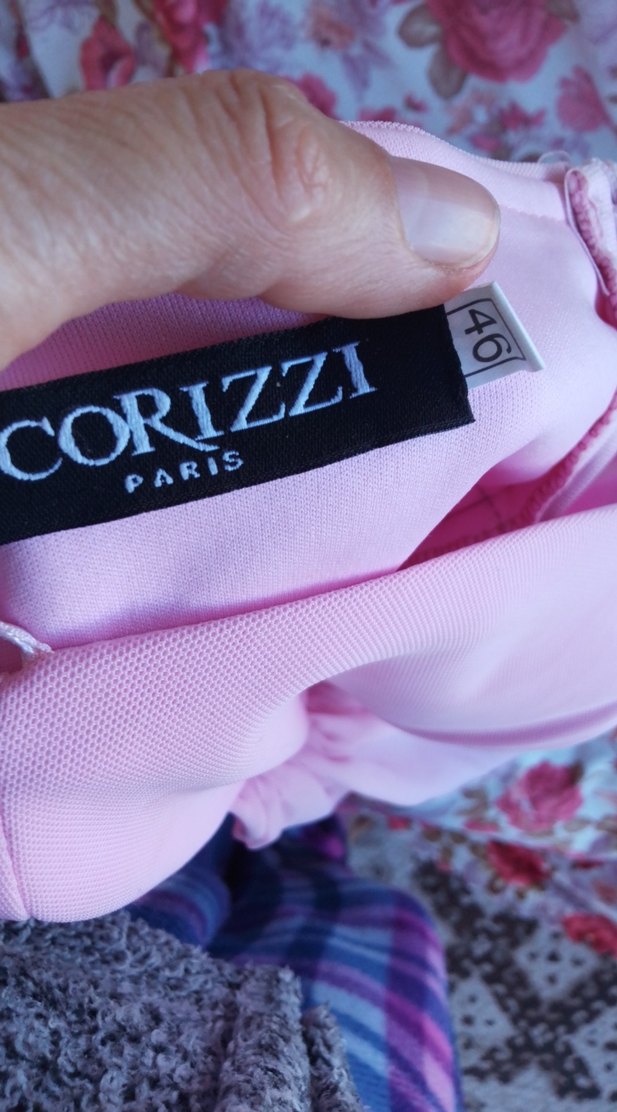 Pudra Pembe Drapeli Uzun Straplez Kadın Elbise - Görsel 2