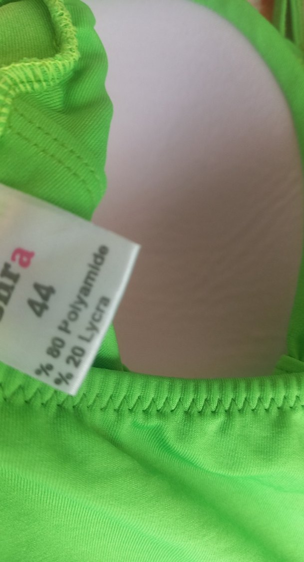 Yeşil İnce Askılı Kadın Mayo - Görsel 3