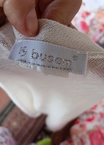 Beyaz Bohem Uzun Kadın Elbise - Görsel 2