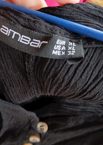 Düğmeli Siyah Uzun Hamile Tulumu - Görsel 3