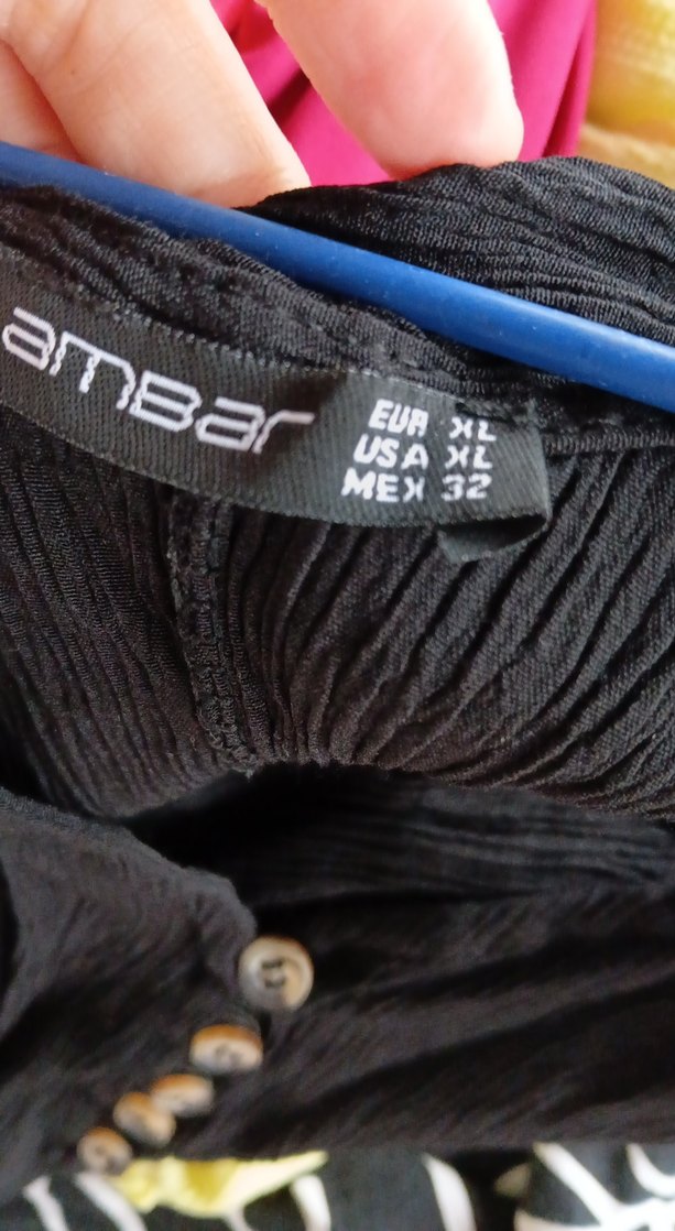 Düğmeli Siyah Uzun Hamile Tulumu - Görsel 3