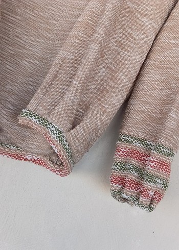 Bohem Tarz Bej  Bolero 28 beden bayan - Görsel 2