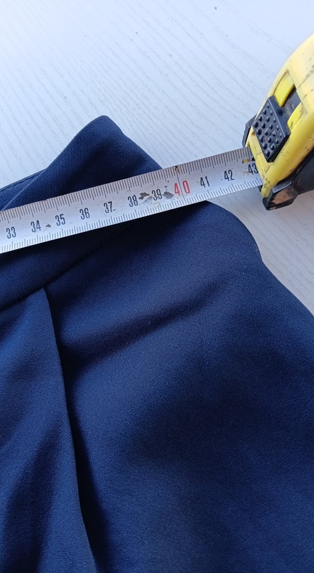 Düğmeli Lacivert Mini Hamile Şortu - Görsel 4