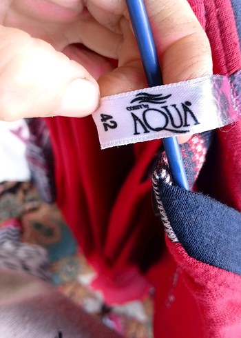 Renkli Baskılı Uzun Kollu Hamile Gecelik - Görsel 3