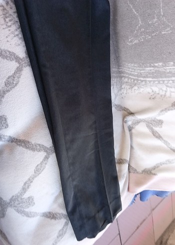 Gri Regular Fit Kemerli Erkek Pantolon - Görsel 2