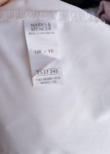 Kadın Beyaz Keten Uzun Kollu Gömlek - Görsel 4