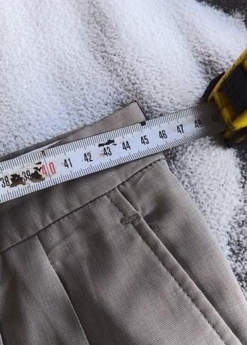 Bej Regular Fit Pilili Erkek Pantolon - Görsel 3