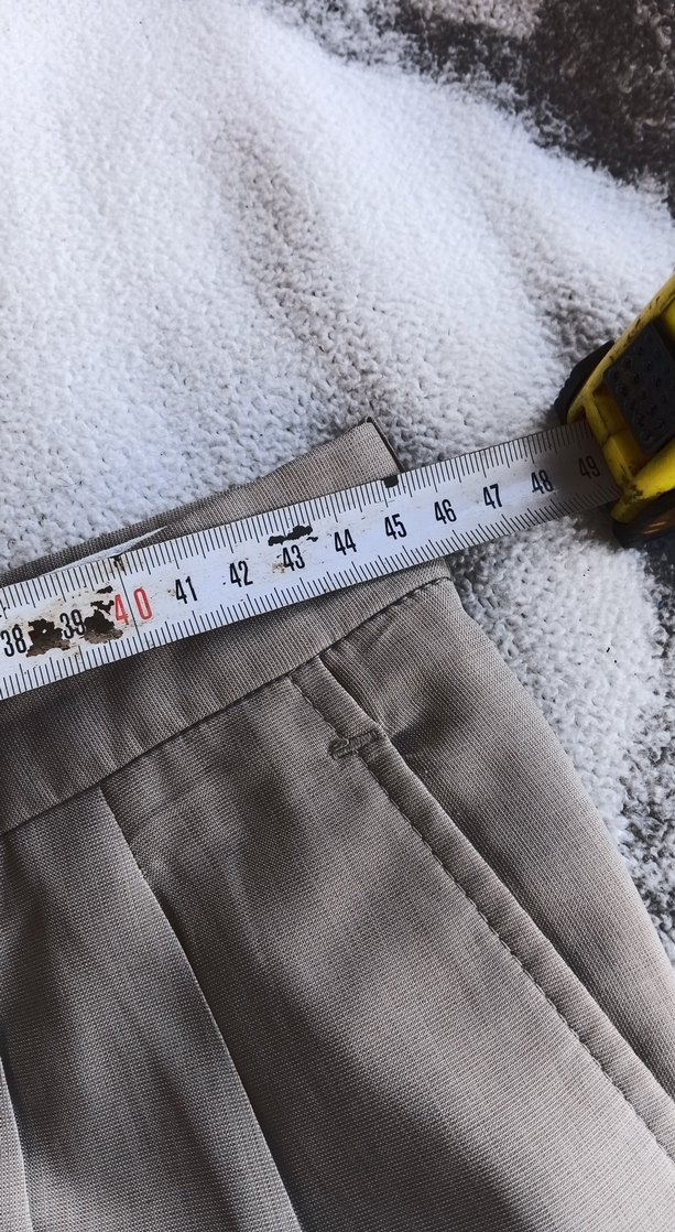 Bej Regular Fit Pilili Erkek Pantolon - Görsel 3