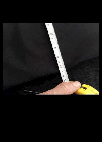 Düğmeli Siyah Süet Goth Kadın Blazer - Görsel 3