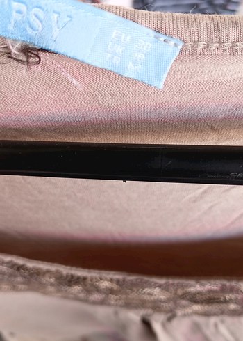 Nakışlı, Kolsuz, Uzun Hamile Bluzu - Görsel 3