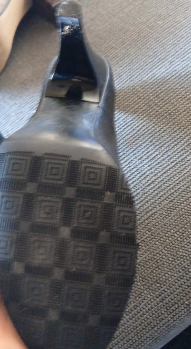 Fermuarlı Siyah Deri Klasik Topuklu Kadın Ayakkabı - Görsel 4