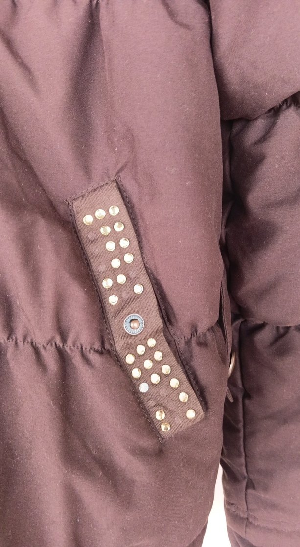 Düğmeli Kahverengi Kadın Ceket - Görsel 3