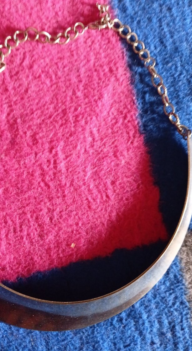 Pembe Midi Kadın Zincirli Kolye - Görsel 2