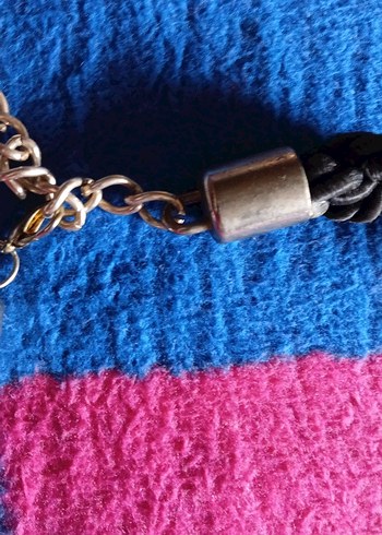 Tokalı Siyah Renkli Bohem Bileklik - Görsel 4