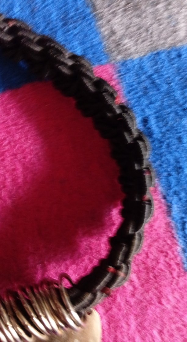 Tokalı Siyah Renkli Bohem Bileklik - Görsel 3