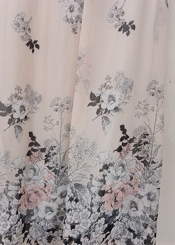 Bohem Tarz Midi Hamile Elbisesi - Görsel 2