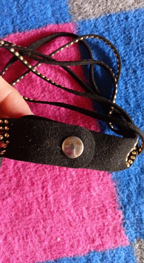 Renkli Nakışlı Elastik Kız Aksesuarı - Görsel 2