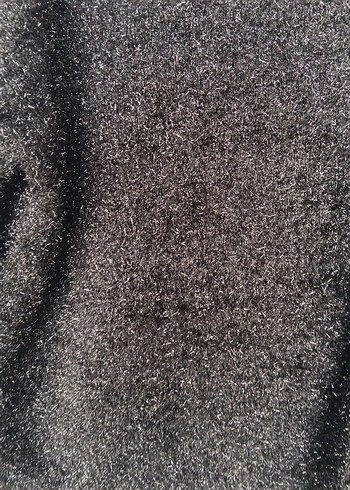 Gri Örgü Kadın Kazak - Görsel 2