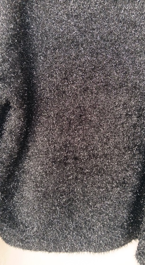 Gri Örgü Kadın Kazak - Görsel 2