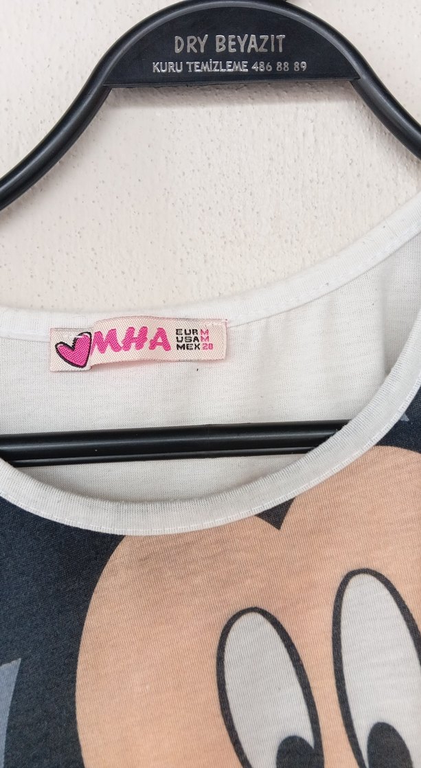 Gri Baskılı Kısa Kollu - Görsel 2