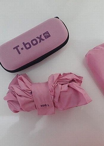 Pembe T-box çanta tipi şemsiye