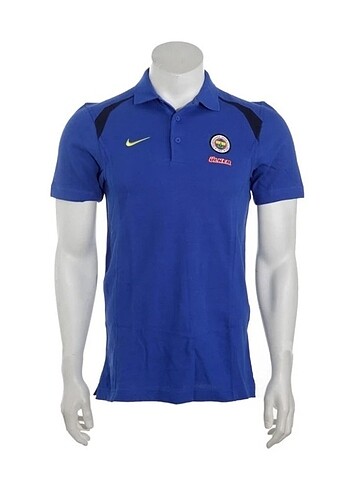 Nike Orijinal Nike Fenerbahçe Authentic Team Erkek Polo Yaka Mavi Tiş