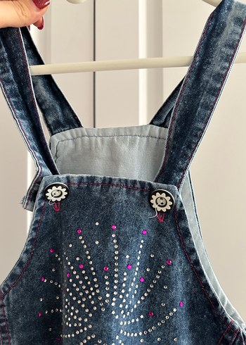 Kız Elbise kot - Görsel 4