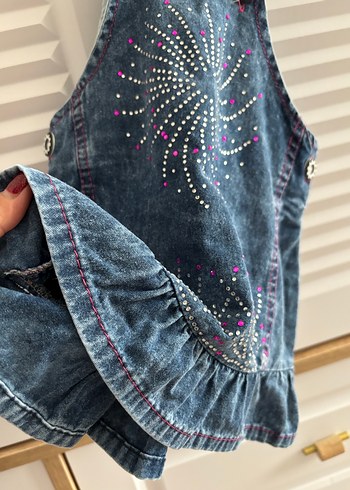 Kız Elbise kot - Görsel 3