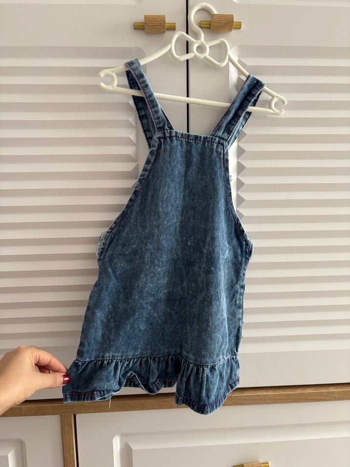 Kız Elbise kot - Görsel 2