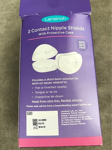 Lansinoh göğüs kalkanı - Görsel 3
