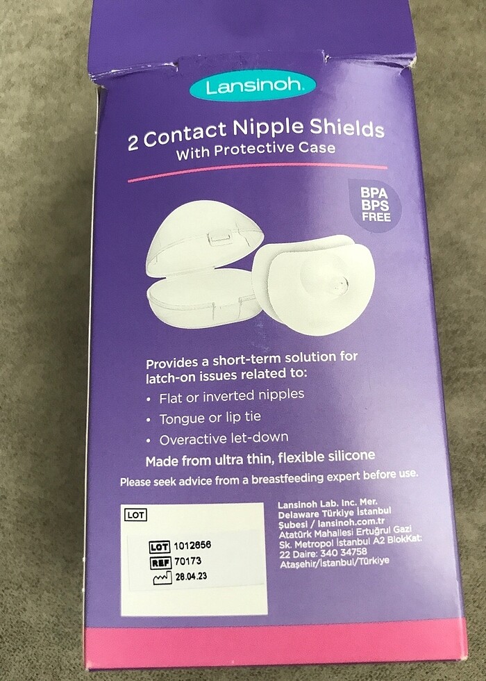 Lansinoh göğüs kalkanı - Görsel 3