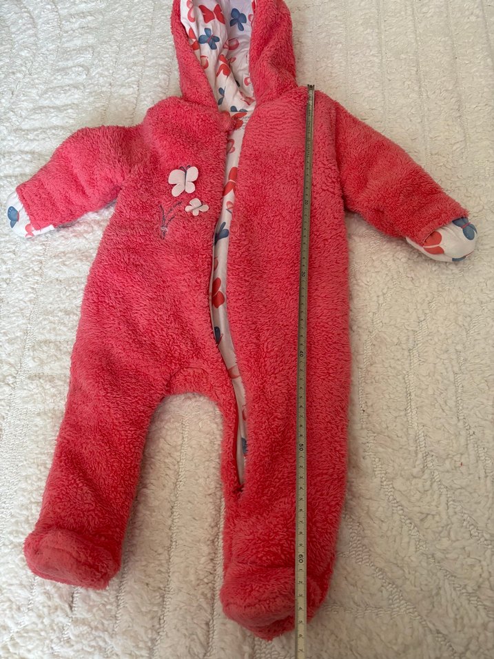 Kız bebek astronot ayaklı tulum - Görsel 5