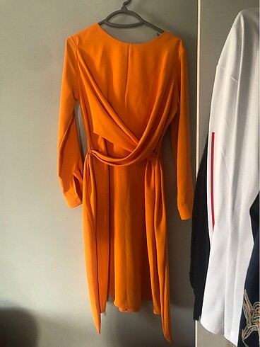 BSL turuncu elbise