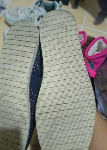 Erkek Mavi Parlak Cırt Cırtlı Espadril 41 no - Görsel 5