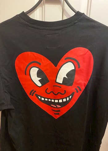 s Beden Bershka Baskılı Oversize Tshirt