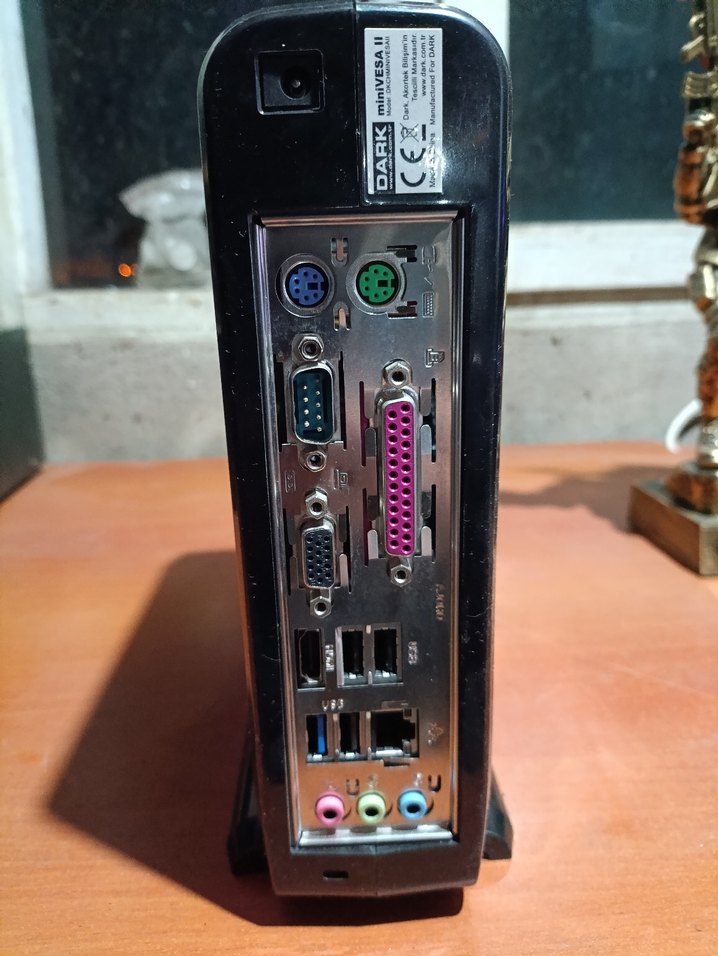 Siyah Mini Bilgisayar - Görsel 2