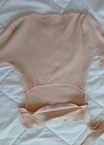 Zara Zara Pudra Sırt Dekolteli Body