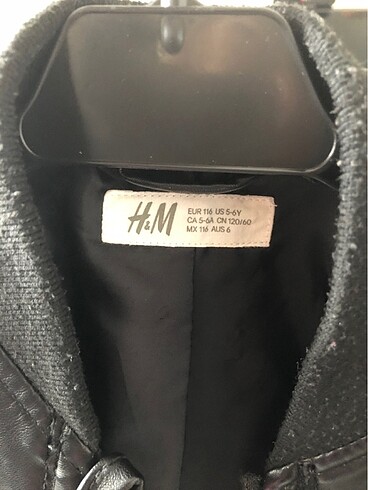 H&M Çocuk Deri Ceket